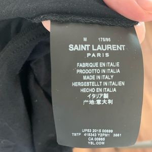 Saint Laurent Baby t shirt